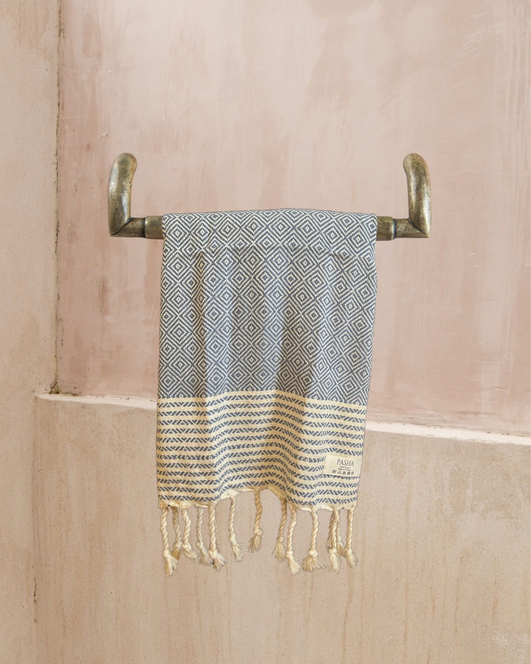 BLUE | Bohemian Single Hand Towel