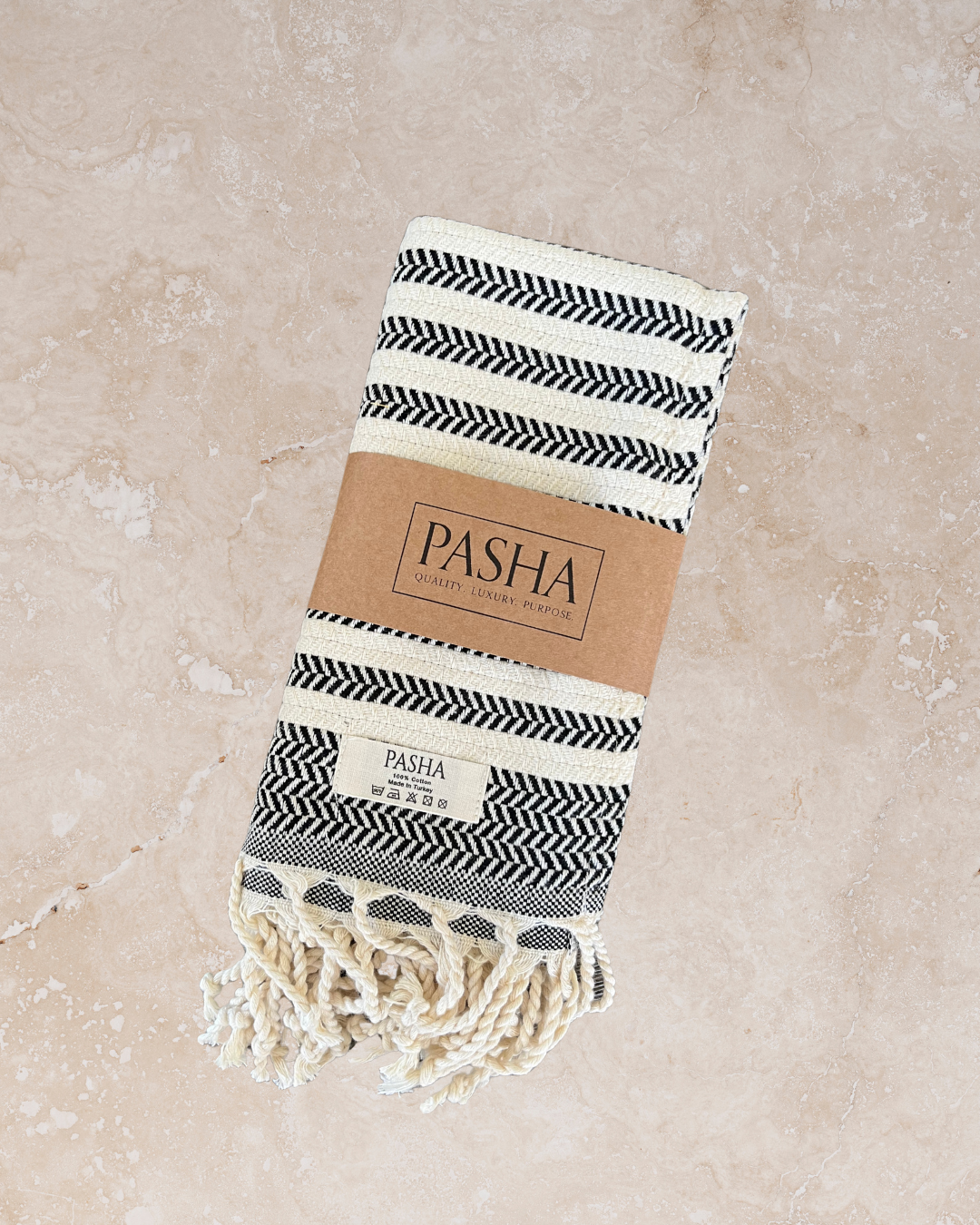 BLACK | Classic Single Hand Towel