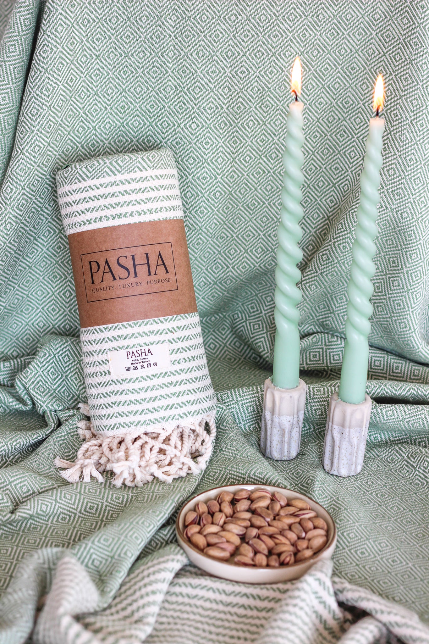 PISTACHIO | Bohemian Turkish Towel