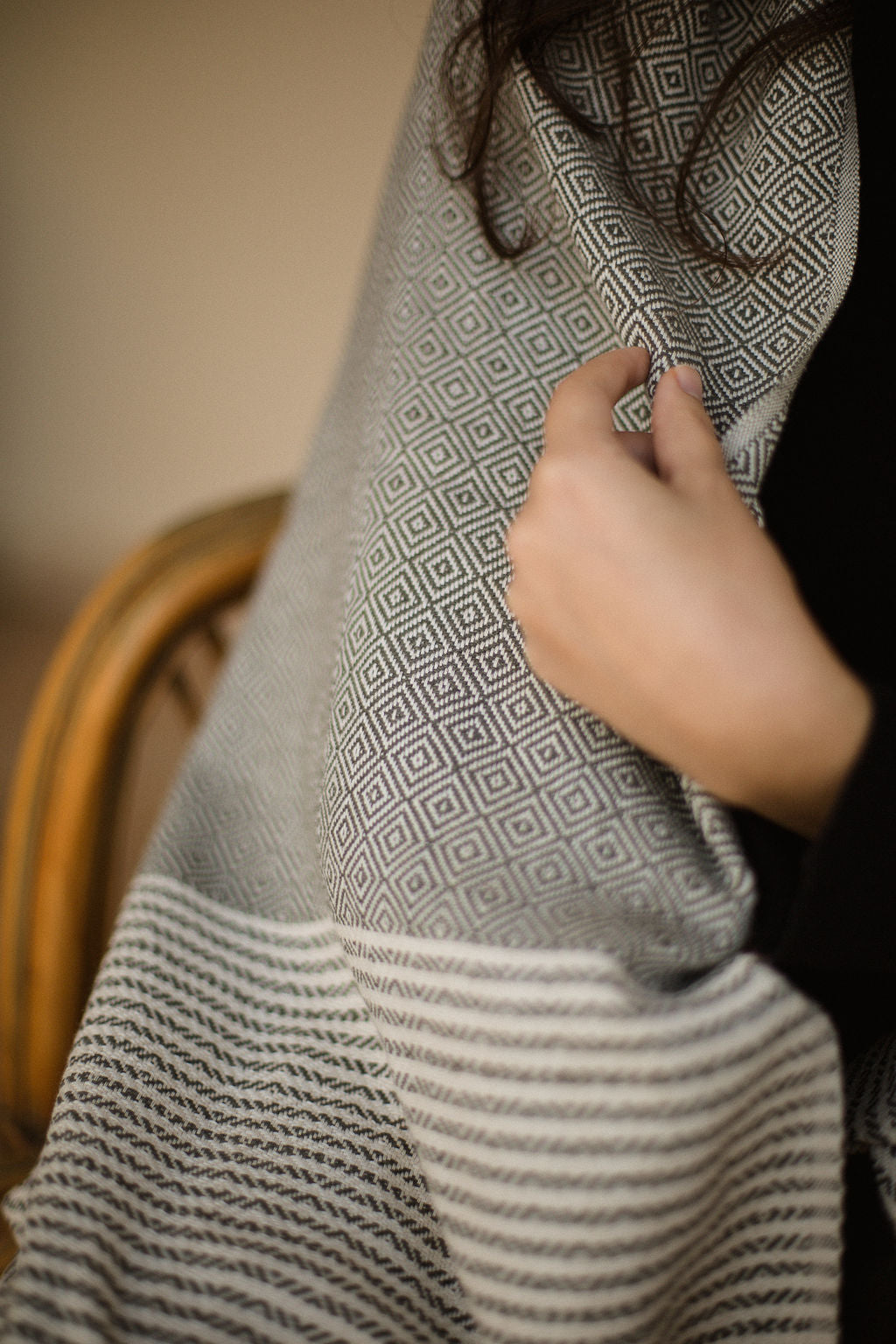 BLACK | Bohemian Turkish Towel