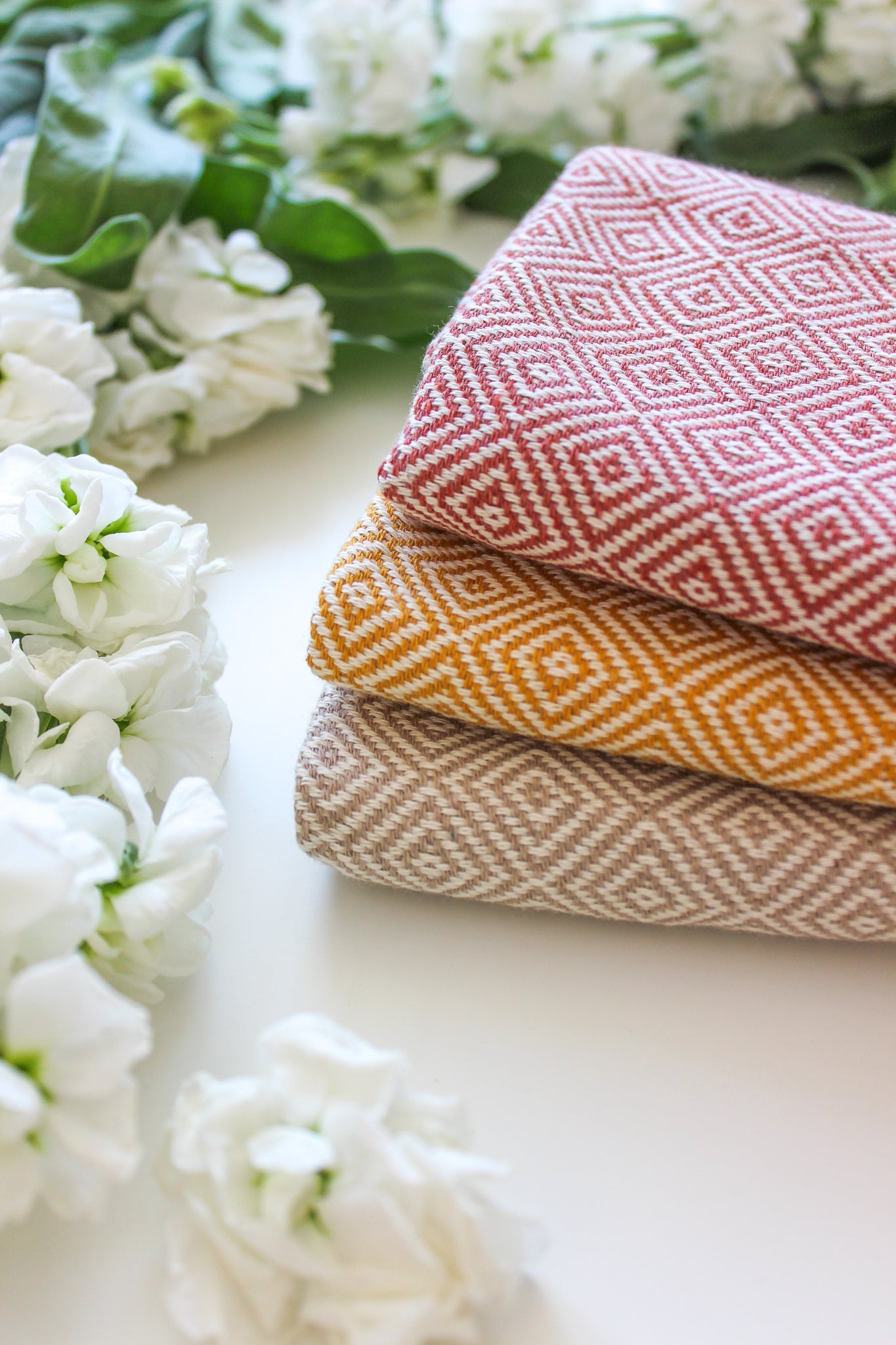 Sunrise Bohemian Set of 3 Hand Towels